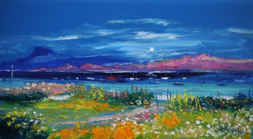 Garden on the Sound of Iona 10x18